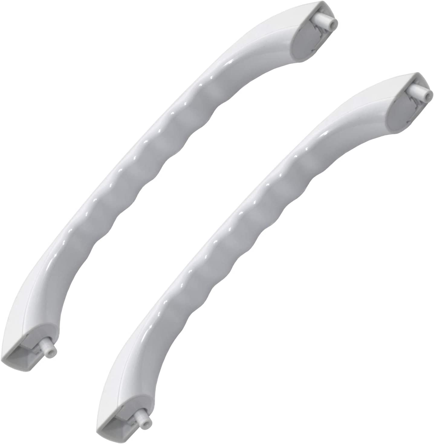 HQRP 2-Pack White Microwave Door Handle Replacement for RCA WB15X335 WB15X0335 AP2021148 245574 PS232260 AH232260 EA232260 DE92-90022B