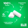 thumbnail image 4 of PUR Gum, Spearmint, Aspartame Free, Sugar Free & 100% Xylitol Chewing Gum, 55 Pieces, Pack of 12, 4 of 6