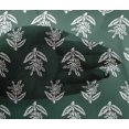 thumbnail image 4 of oneOone Viscose Chiffon Fabric Leaves & Floral Block Print Fabric BTY 42 Inch Wide, 4 of 4