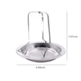 thumbnail image 4 of Amdohai Chicken Roaster Rack Stainless Steel Vertical Roaster Chicken Stand Holder with Drip Pan for Oven, 4 of 6