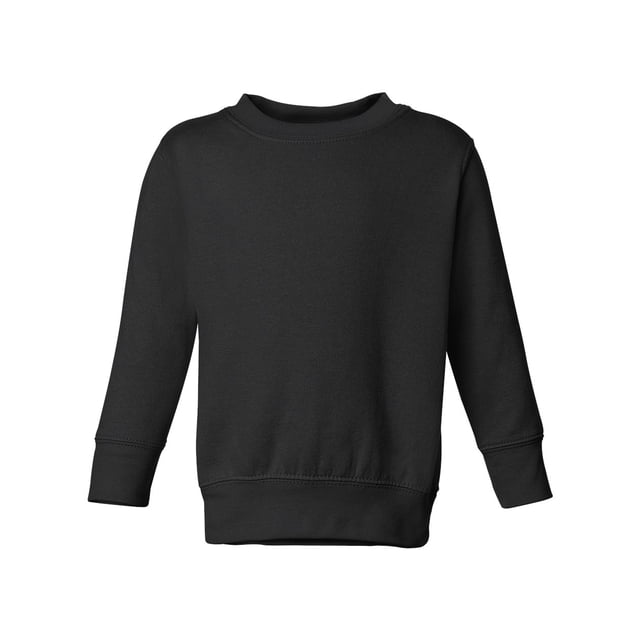 Rabbit Skins Toddler Boy Girl Fleece Long Sleeve Pullover Sweatshirt, 3T