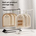 thumbnail image 2 of 5Pcs Nail Art Bags Ins Style Dust-proof Durable Stylish Storage Solution Display Reusable Nail Art Bags, 2 of 10