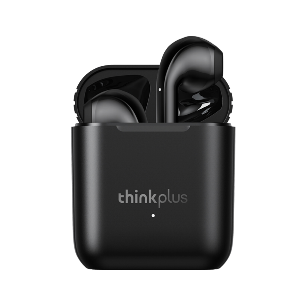 Wireless Earbud Portable 5.0 Dual Channel Silicone Ear Cap 13mm Speaker In-ear Earphone Headsets Black