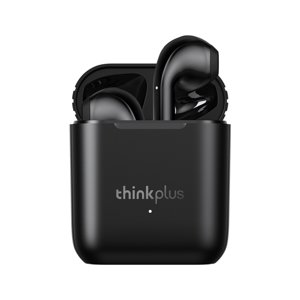 Wireless Earbud Portable 5.0 Dual Channel Silicone Ear Cap 13mm Speaker In-ear Earphone Headsets Black