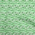 thumbnail image 1 of oneOone Cotton Flex Green Fabric Abstract Stripe Craft Projects Decor Fabric Printed By The Yard 40 Inch Wide, 1 of 4