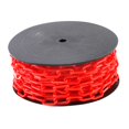 thumbnail image 2 of Abbracc Plastic Chain Links Decoration Caution Sign Lightweight Barrier Chain for Red, 2 of 9