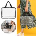 thumbnail image 1 of Reusable Transparent Ziplock Storage Bags For Home Organization And Travel Use Clear Pouches To Organize Your Space, 1 of 3