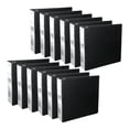 thumbnail image 1 of 12/Pack 3" D-Ring Binder, 3 Rings, Letter Size, Black, 1 of 5