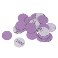 thumbnail image 1 of Unique Bargains 25 Pack 1-Inch Purple Sanding Discs 2500 Grits Hook & Loop Professional Aluminum Oxide Sandpaper Mini Size, 1 of 5