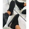 thumbnail image 4 of Patins à Roulettes de Plein Air en Maille Unie pour Femmes Couleur Chaussures de Sport Espadrilles de Course Bottillons pour Femmes Chaussures Respirantes Espadrilles, 4 of 4
