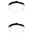 thumbnail image 4 of ziyahi Men Goggle Reusable Protective Glasses Eyeglass Adjustable Eyewear Transparent 2Set, 4 of 6