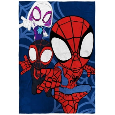 Spidey & His Amazing Friends Kids Twin Silk Touch Blanket, 100% Polyester