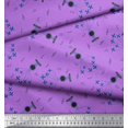 thumbnail image 3 of Soimoi Cotton Duck Fabric Airplane,Guitar Wire & Notes Musical Instrument Decor Fabric Printed Yard 56 Inch Wide, 3 of 3