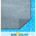thumbnail image 3 of Sun2Solar Clear 12 ft. x 20 ft. Rectangle Solar Cover | 1200 Series | Heat Retaining Blanket for In-Ground and above-Ground Rectangular Swimming Pools | Use Sun to Heat Pool | Bubble-Side Down, 3 of 5