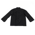 thumbnail image 1 of <p>Long Sleeve Chef Coat Kitchen Chef Coat Long Sleeve Stand Collar Chef Coat Men Women Kitchen Button Up Chef Uniform Jacket For Restaurant</p>, 1 of 7