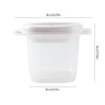 thumbnail image 3 of Dvkptbk Microwave Lunch Boxes Microwave Rice Cooker Cookware Steamers Heat Resistance Convenient Lunch Box Steaming Pot Pasta Cooker for Kitchen Cookware Food Container Quinoa Ramen, 3 of 9