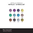 thumbnail image 4 of Crayons aux couleurs métalliques Spectrun Noir, 4 of 5