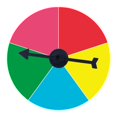 thumbnail image 4 of KLKCMS Plateau Tournant de Prix Mural Roue de Fortune pour Activités Promotionnelles Style Carnaval C, 4 of 9