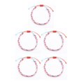 thumbnail image 3 of mmirethe Braided Bracelet Waterproof Waxed Thread Wristband Bracelets Dressing Decor Type 5 5Set, 3 of 6