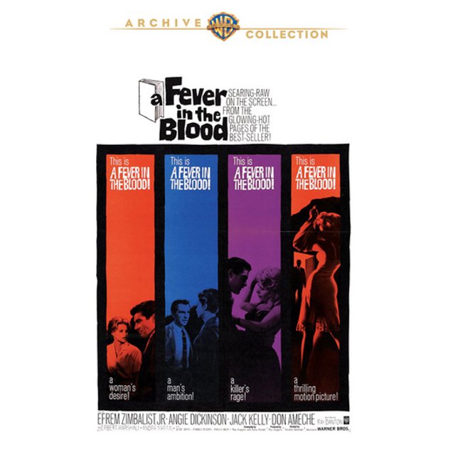 ALLIED VAUGHN Mod-Fièvre dans le Sang (DVD / Non Remboursable / 1961) D499909D