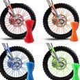 thumbnail image 4 of relayinert Enhanced Durability With Premium Plastic Motorcycle Spoke Covers Universal black 1Set, 4 of 6
