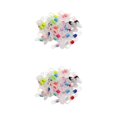 thumbnail image 1 of maskred Chaîne Porte-Lunettes à la Mode 50 Pcs Support Boucle Type D 50 Pcs 2Set, 1 of 6