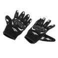 thumbnail image 4 of Miulika 1Pair Motorcycle Full Finger Gloves Racing Waterproof Motorbike Protection White White M, 4 of 9