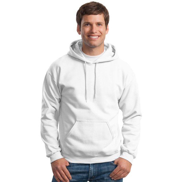 Gildan Gd 8 Oz 50/50 Flc P/O Hood