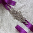 thumbnail image 2 of Wedding Ribbons Bridal Belt Dress Prom Crystal party belt Bridal prom Sashes Evening Party Handmade Rhinestones Waistband, 2 of 7