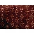 thumbnail image 4 of oneOone Cotton Silk Fabric Floral Block Print Fabric BTY 42 Inch Wide, 4 of 4