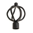 thumbnail image 4 of Support de Tringle à Rideau 22mm Accessoires Support de Tringle à Rideau Type 4 - Noir, 4 of 8