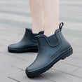 thumbnail image 2 of Women's Rain Shoes Rubber Boots with Non- Detachable Design for Outdoor Activities, 2 of 5