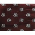 thumbnail image 4 of oneOone Georgette Viscose Fabric Elephant Block Print Fabric By Yard 42 Inch Wide, 4 of 4