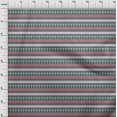 thumbnail image 3 of oneOone Georgette Viscose Fabric Ethnic Block Decor Fabric Printed BTY 42 Inch Wide, 3 of 4