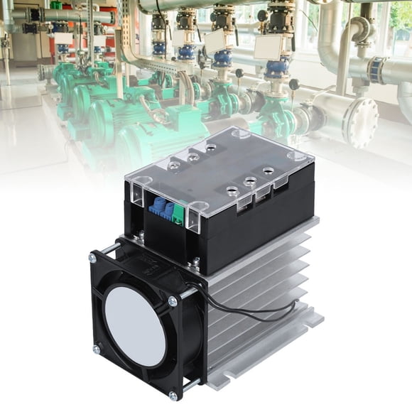 Motor Soft Start Controller, Motor Start Module, Aluminum Bottom Vehicle Ordinary Single-phase Motor For Water Pump Fan Module + Radiator