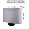 thumbnail image 1 of PC Dust Cover Protector - LCD Screen Film Cover Dustproof - Desktop Computer Monitor Dust Cover (Gray), 1 of 8