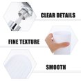 thumbnail image 3 of COOPHYA Bathroom Container Set 51Pcs White Plastic Electroplating Square Practical Design for Bathroom Use, 3 of 8