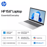 HP 15.6-inch FHD IPS Touch Laptop Intel Core i5-1334U 8GB 512GB SSD Windows 11 Home Natural Silver