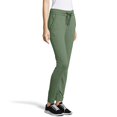 thumbnail image 2 of Hanes Womens French Terry Jogger with Pockets, L, Nature Green Heather, 2 of 3