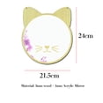 thumbnail image 2 of Nordic Wood Acrylic Mirror Wall Camera Props Wall Decoration C, 2 of 4