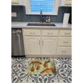 thumbnail image 3 of Carolines Treasures 8983RUG Poisson Rouge Nager en Machine Lavable Mémoire Tapis de Mousse, 3 of 4