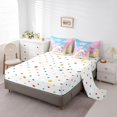 thumbnail image 3 of YST Unicorn Girls Bedding Set 7-Piece Pink Rainbow Unicorn Comforter Set, Full Size, 3 of 5