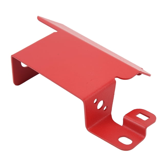 Solenoid Valve , High Strength Aluminum Boost Solenoid Cover Precise Fit Powder Coated Durable For Vehicles Red