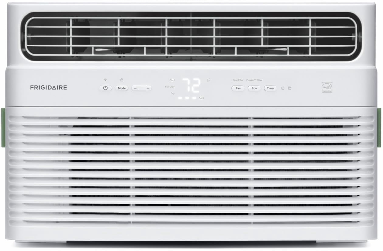 Frigidaire FHWW085WE1 Window Air Conditioner, 8,000 BTU, White