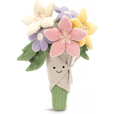 Vett Soft Flower Plush Toy Bouquet - Sweet Gift for Love Anniversary, Christmas, More