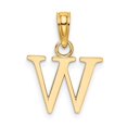 thumbnail image 4 of Diamond2Deal 14K Pendentif Initiale Lettre en Or Jaune pour Femmes, 4 of 6