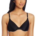 thumbnail image 1 of Maidenform Womens One Fab Fit Tailored T-Shirt Bra, 32D, Black, 1 of 3