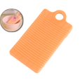thumbnail image 1 of Dvruxg Mini Plastic Washboard Washing Board Shirts Cleaning Laundry Board for Clothes(Yellow), 1 of 5