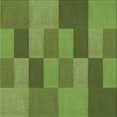 thumbnail image 1 of Ahgly Company Machine Washable Indoor Square Transitional Seaweed Green Area Rugs, 8' Square, 1 of 7