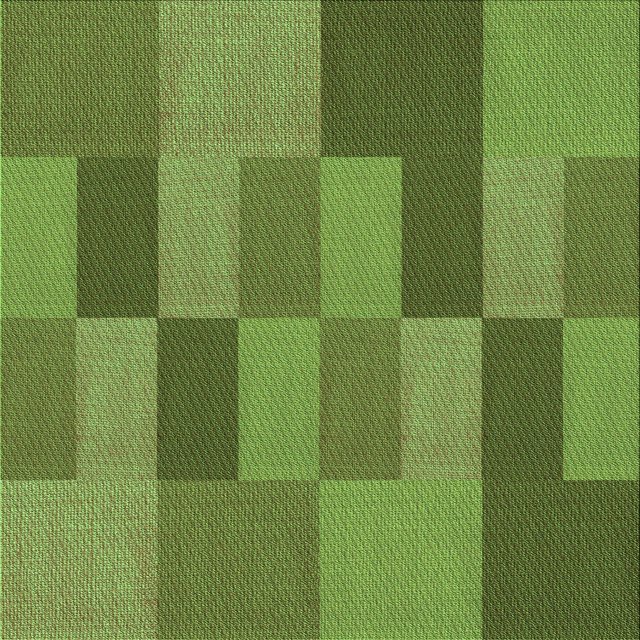 Ahgly Company Machine Washable Indoor Square Transitional Seaweed Green Area Rugs, 8' Square